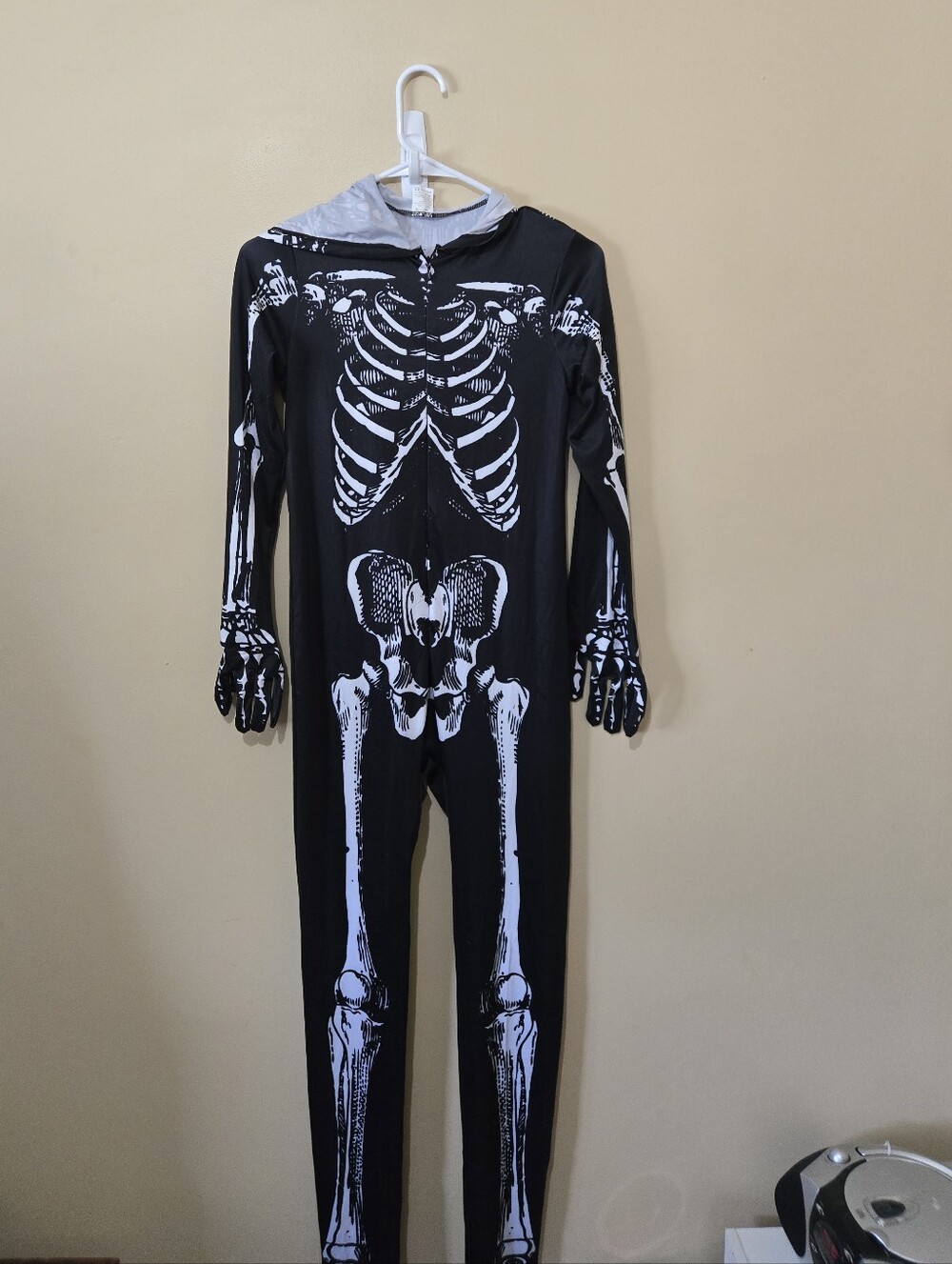 Hooded Skeleton Costume
